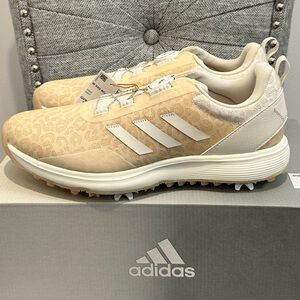 Adidas S2G Boa 23 Women’s Size 9.5 Golf Trainers Leopard Design GV9435